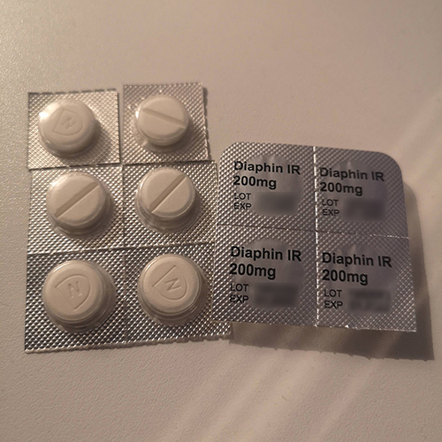 Pharmaceutical Heroin Pills – Diaphin 200mg