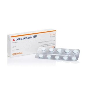 Lorazepam (ATIVAN) 2.5mg by Hemofarm